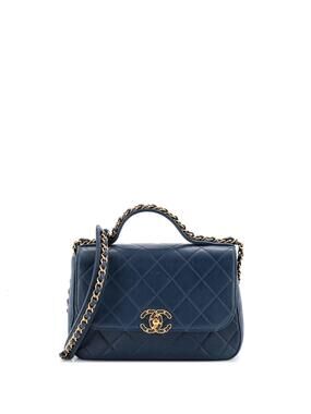 Chanel Chain Infinity Top Handle Bag #337411C37B